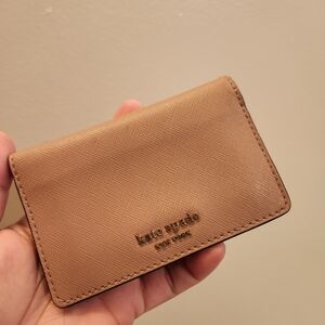 Kate Spade Tan Card Holder
